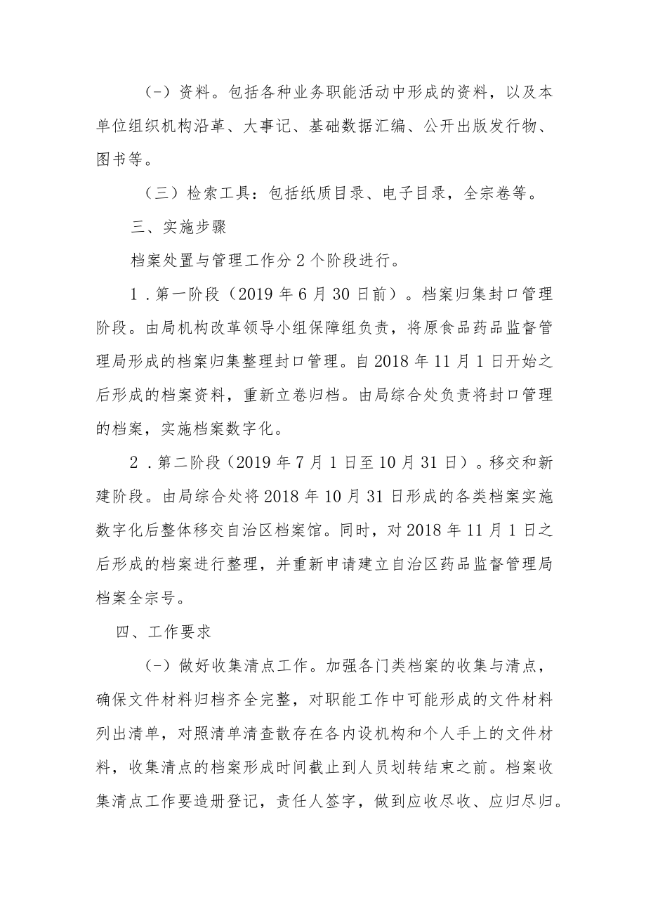 机关事业单位档案处置与管理工作方案.docx_第2页