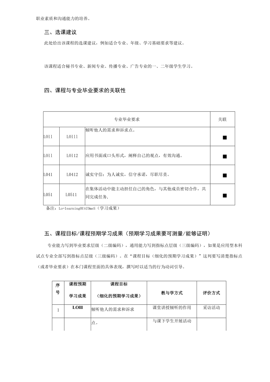 SJQU-QR-JW-033A0专业课课程教学大纲模板.docx_第2页