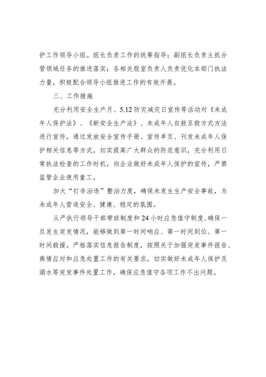 XX区应急管理局未成年人保护工作方案.docx_第2页