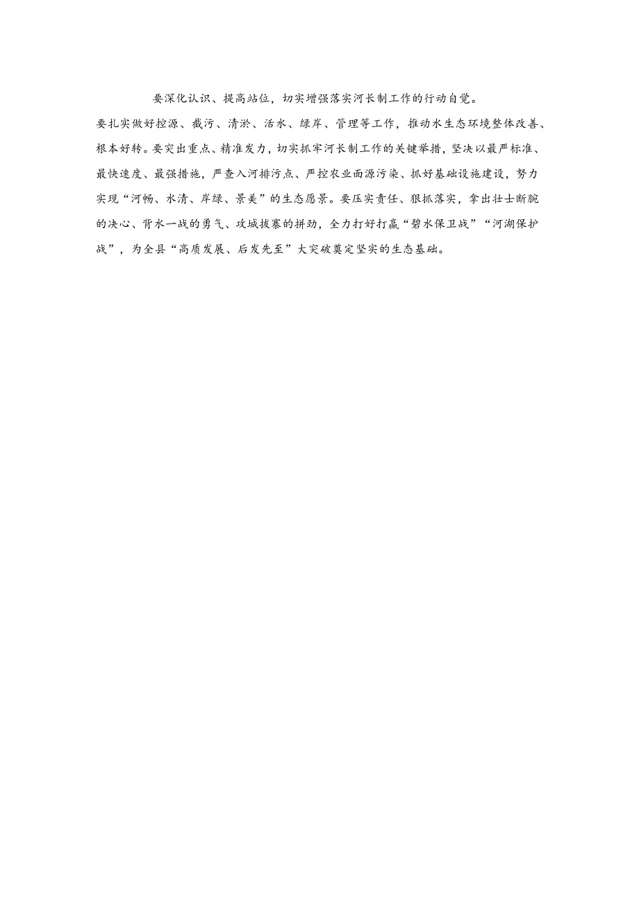 xx县河长制工作会议发言.docx_第2页