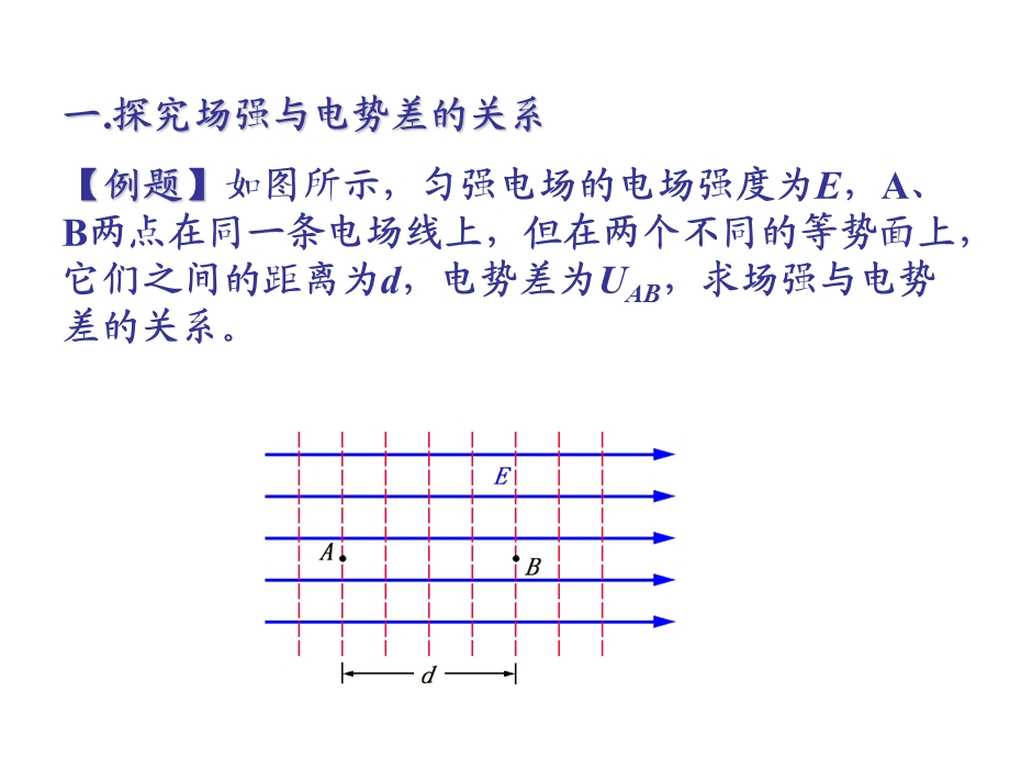 第五节电场强度与电势差的关系精品教育.ppt_第2页