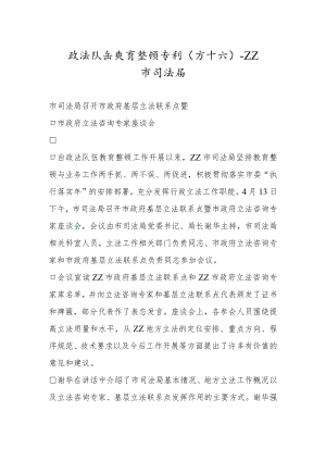 政法队伍教育整顿专刊（五十六）.docx