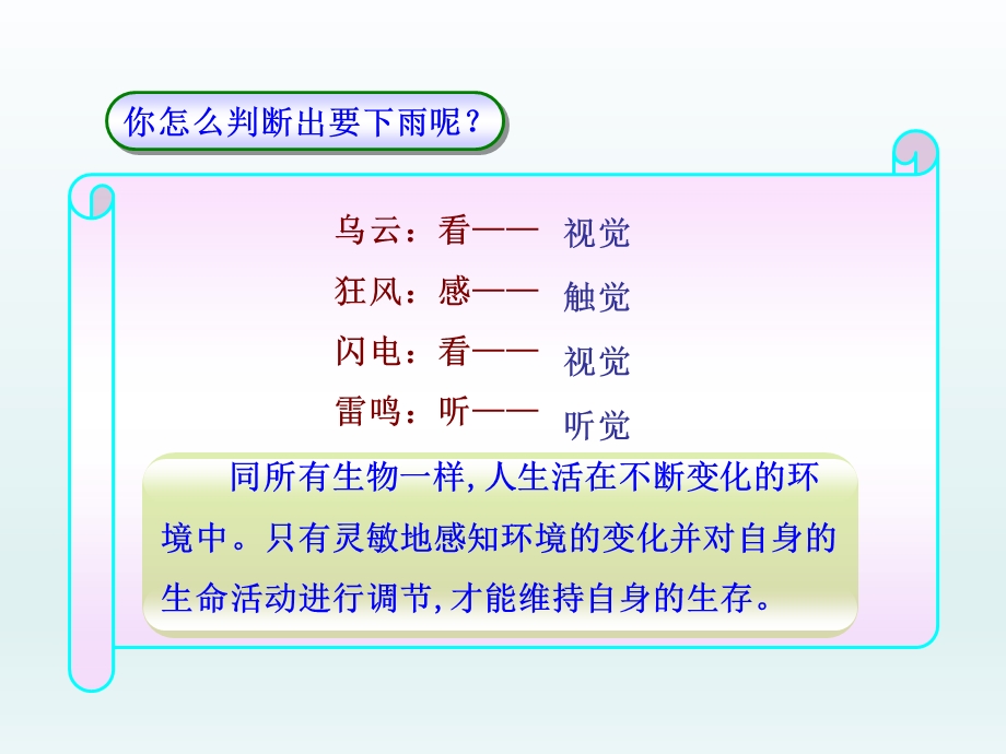 第六章人体生命活动的调节第一节人体对外界环境的感知精品教育.ppt_第3页