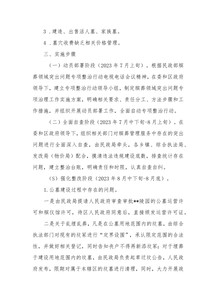 殡葬领域突出问题专项治理工作实施方案.docx_第2页