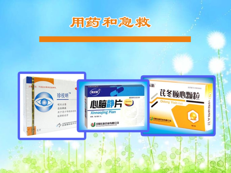 第二章用药和急救肖鹏精品教育.ppt_第1页