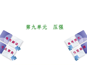 第九单元　压强精品教育.ppt