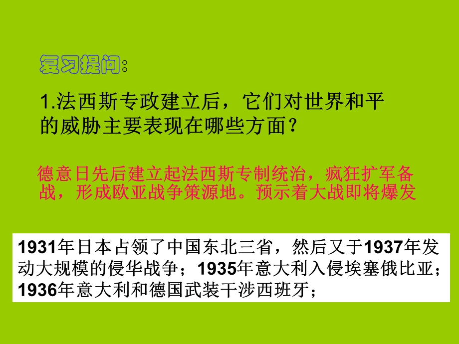 课件第二次世界大战的爆发精品教育.ppt_第2页