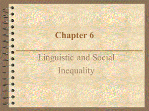 社会语言学Chapter6.ppt