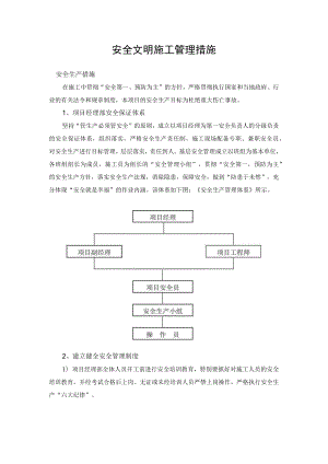 安全文明施工管理措施.docx