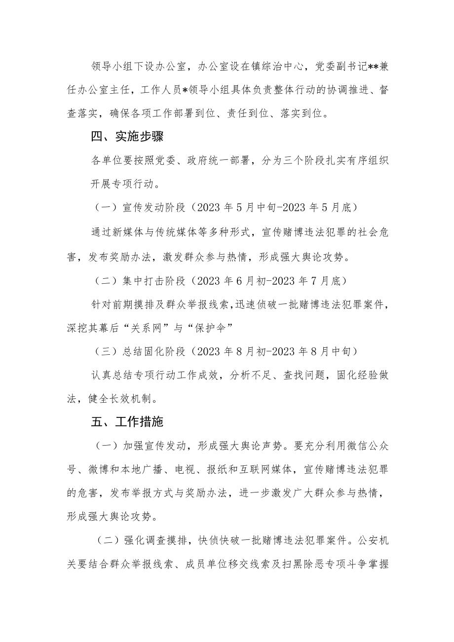 集中打击整治农村赌博违法犯罪专项行动方案.docx_第2页