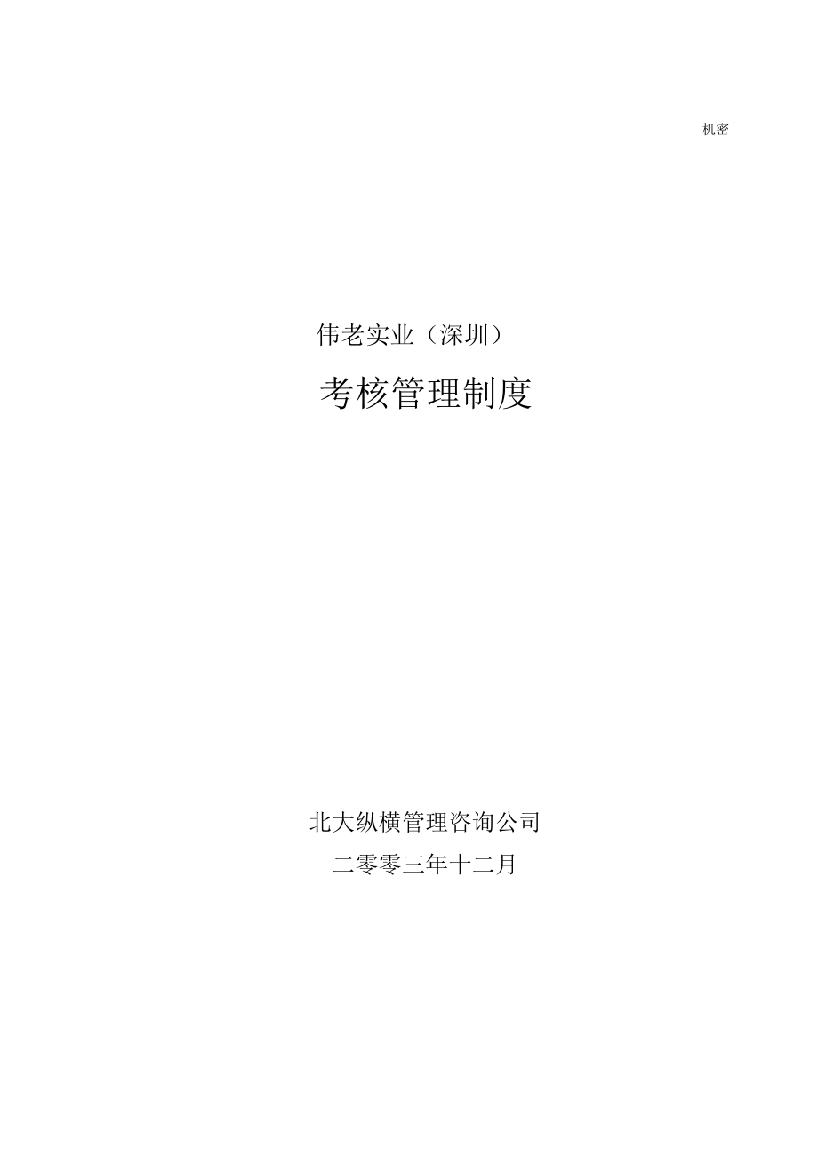 公司实业绩效考核管理制度.docx_第1页