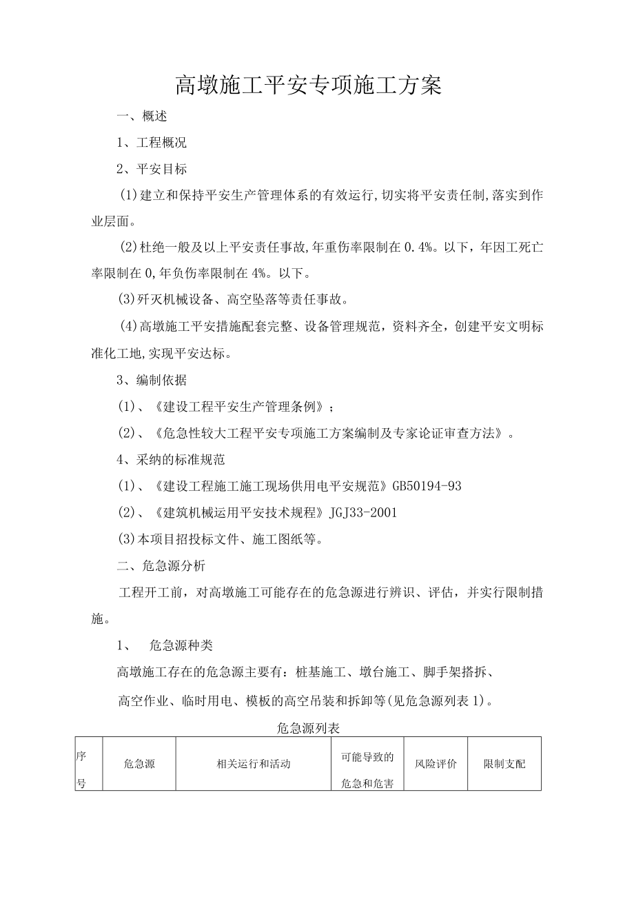 高墩施工安全专项施工方案.docx_第1页