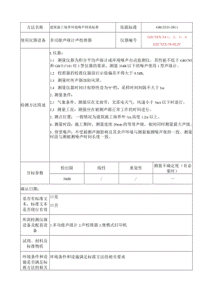 91.建筑施工场界环境噪声排放标准 GB12523-2011.docx