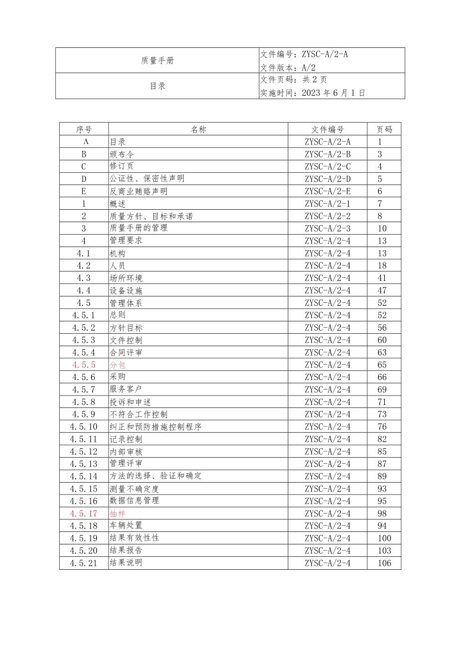 2023年机动车检测机构质量手册（依据机动车检验机构资质认定评审补充技术要求修订）.docx_第3页