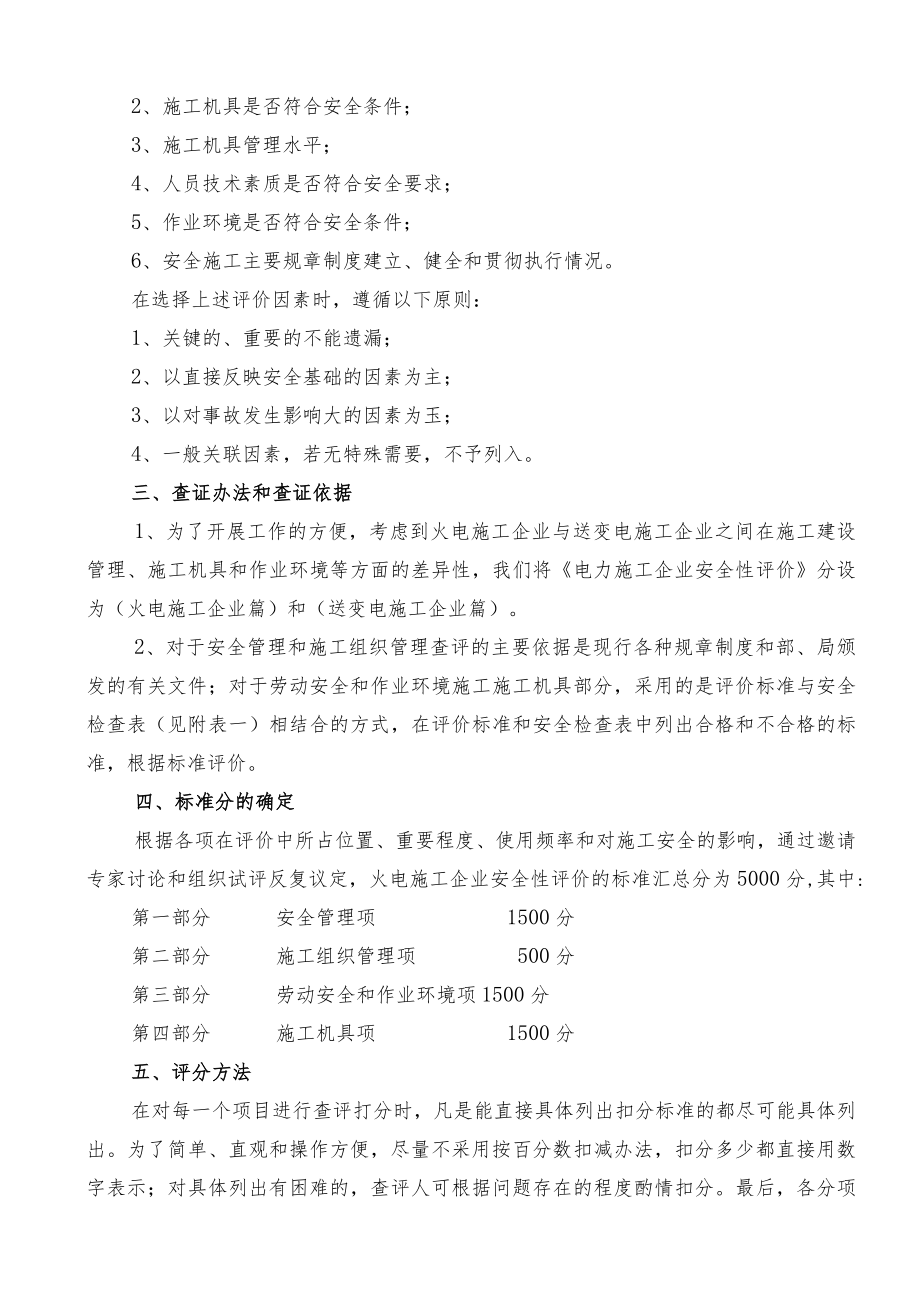 火电施工企业安全性评价标准.docx_第2页