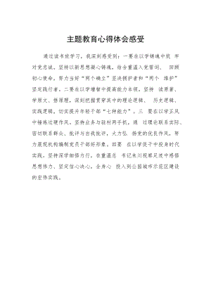 主题教育心得体会感受.docx