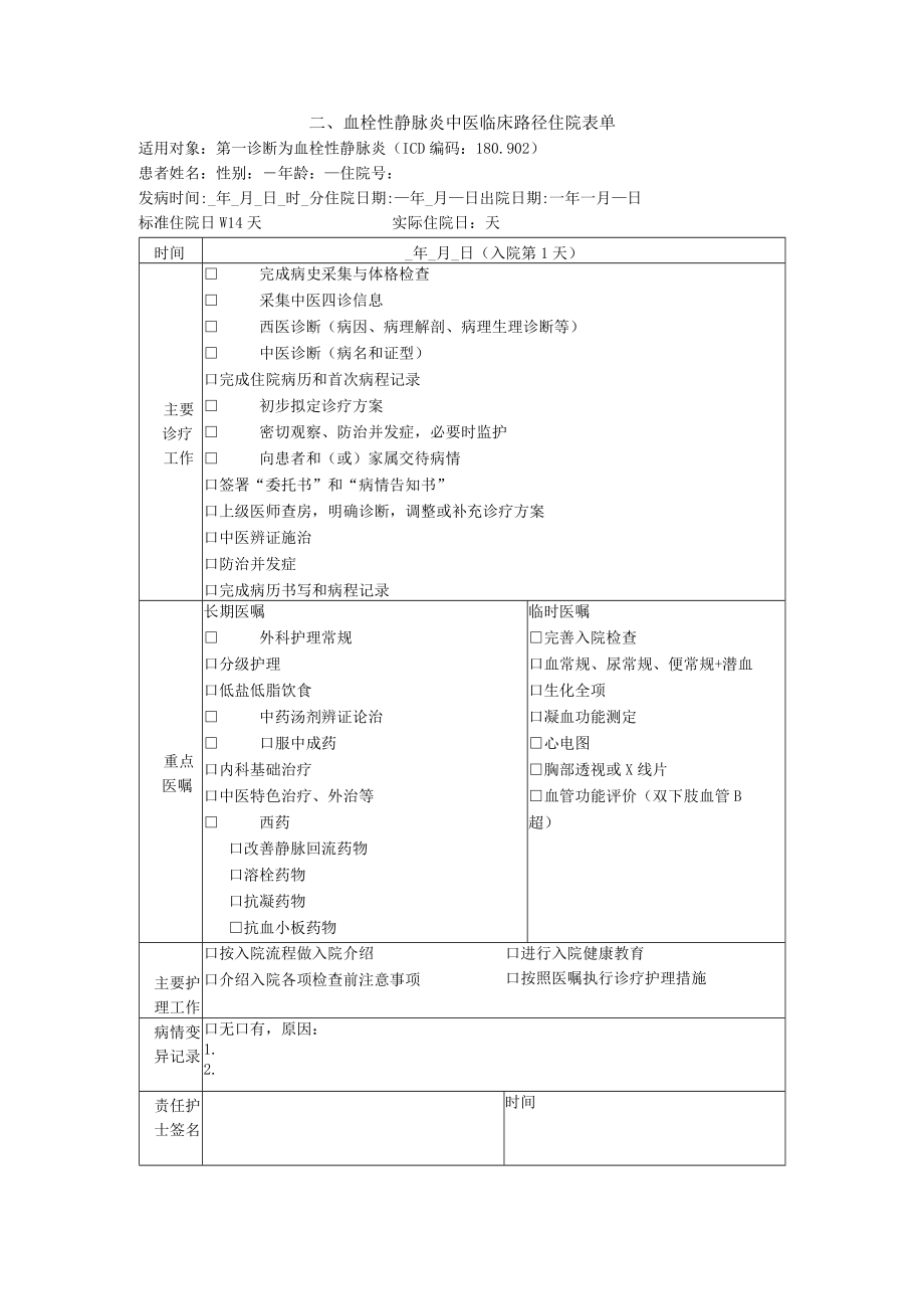 55.血栓性静脉炎中医临床路径.docx_第3页