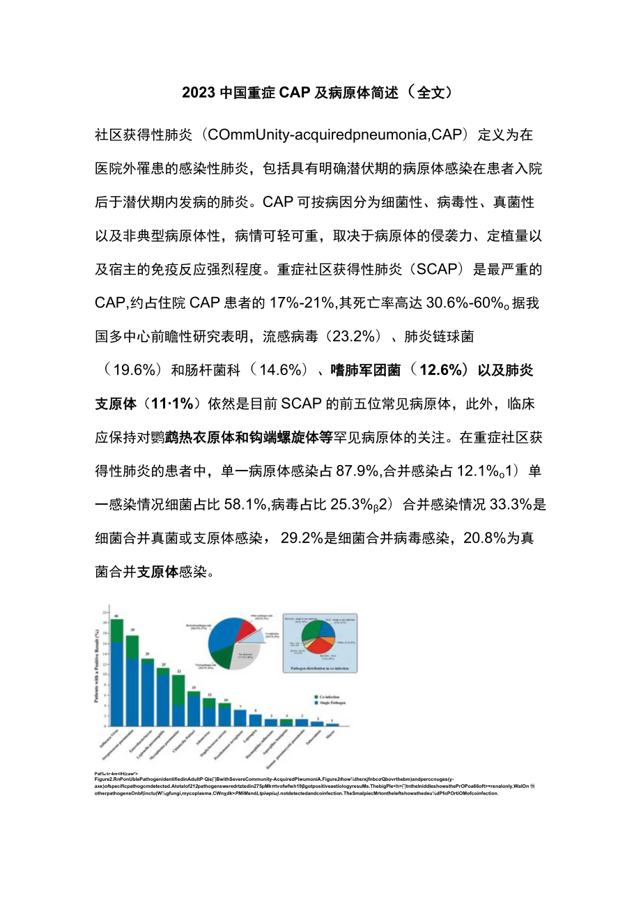 2023中国重症CAP及病原体简述（全文）.docx_第1页