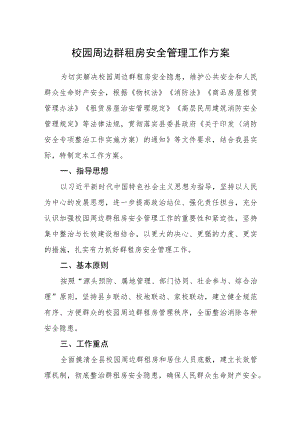 校园周边群租房安全管理工作方案.docx