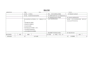 办公文档范本营业日报最新.docx