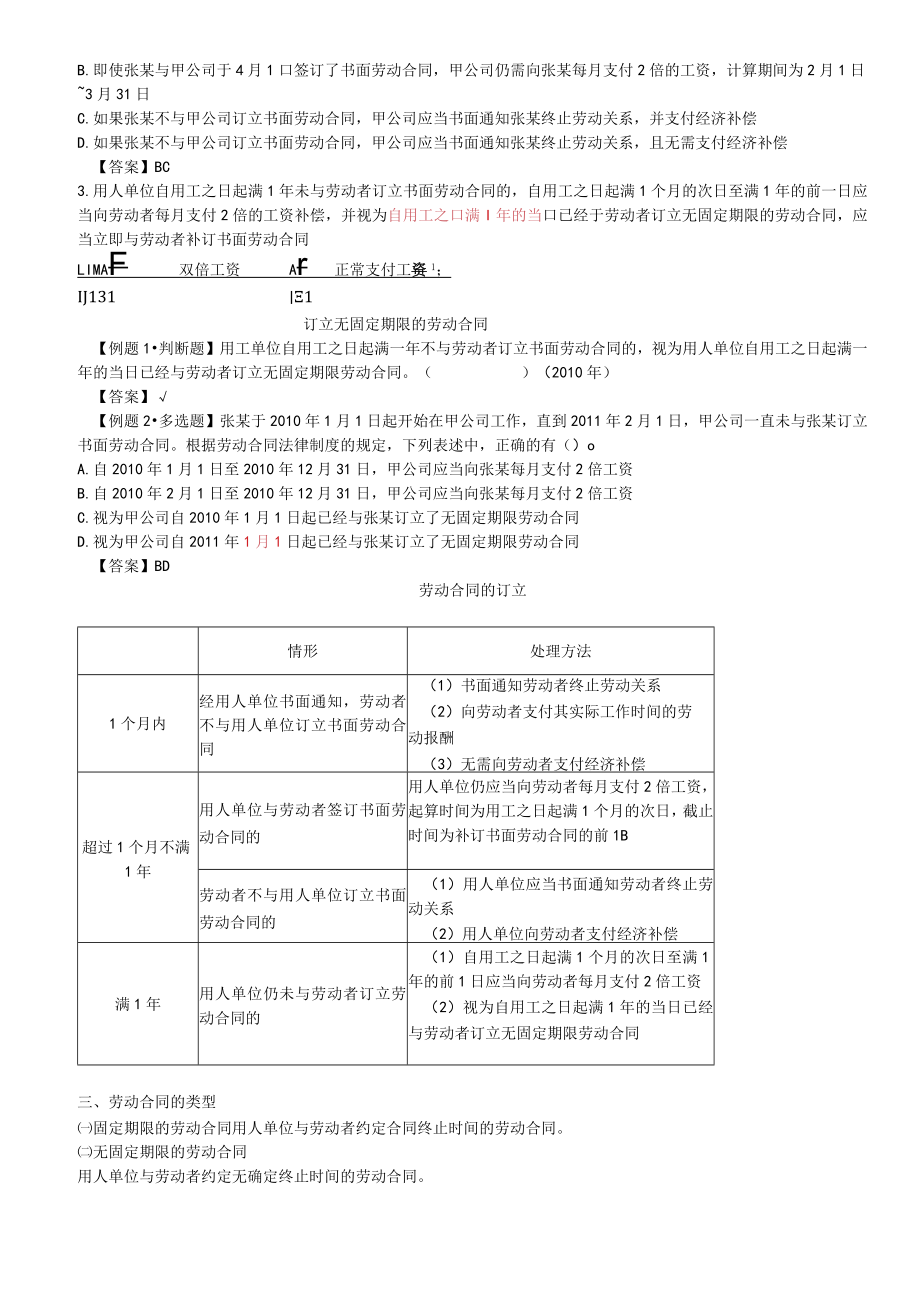 2023年整理-第二章 劳动合同模板法律制度.docx_第2页