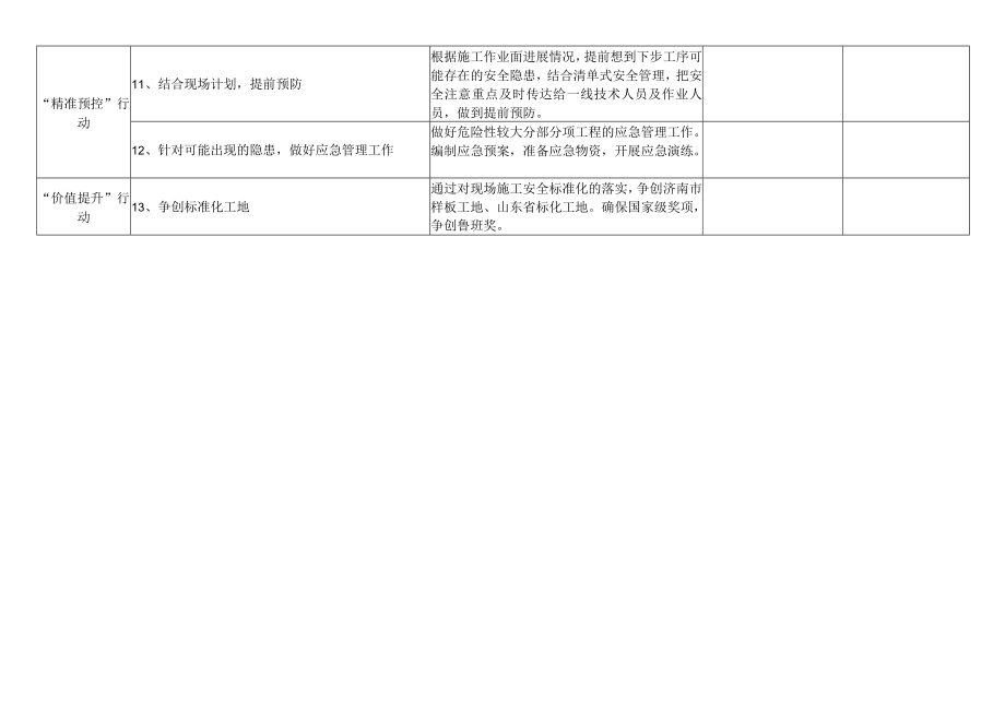 安全部“项目管理年”活动实施方案工作清单.docx_第3页