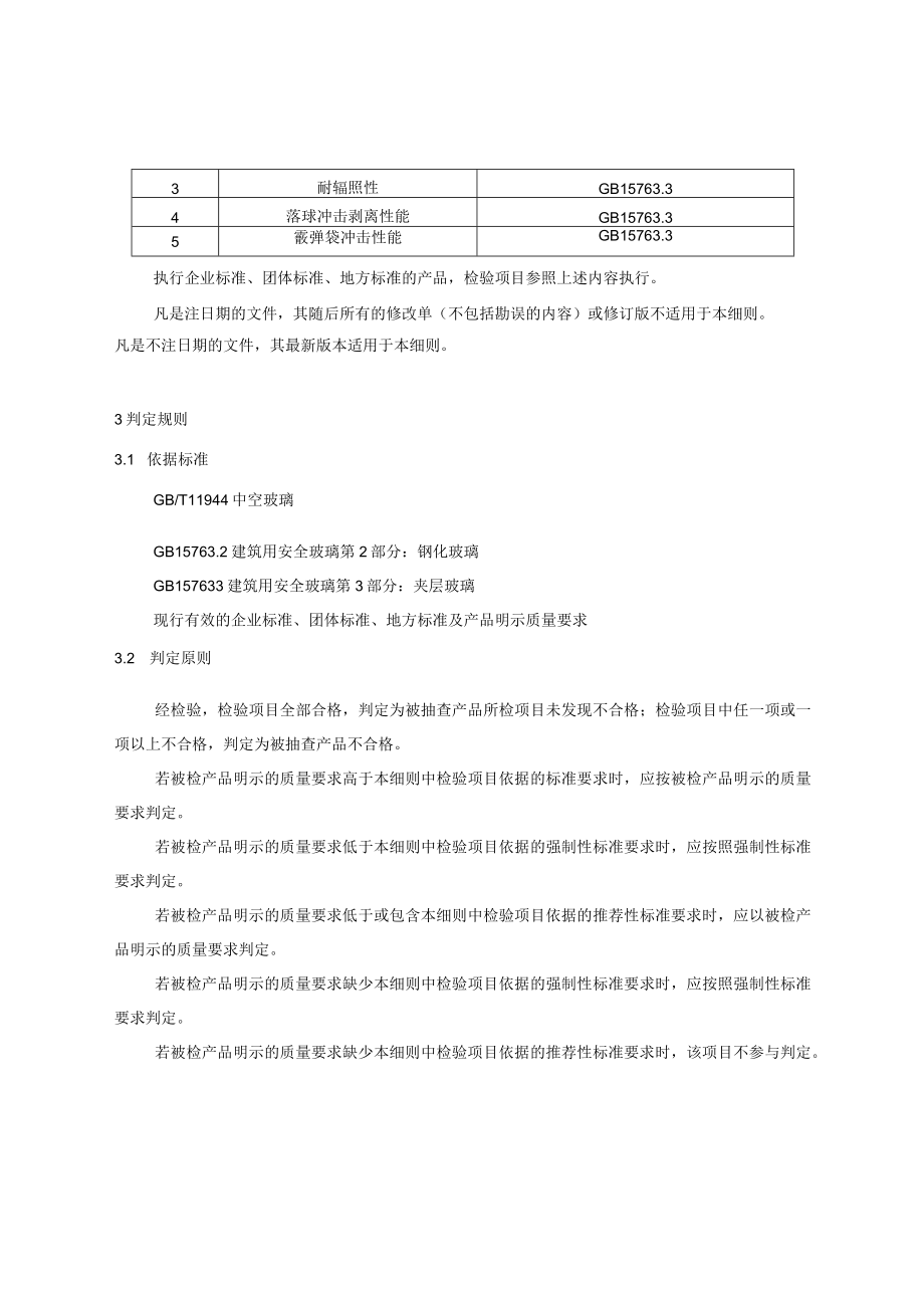 2023年北京市建筑用玻璃产品质量监督抽查实施细则.docx_第3页