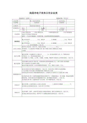 南昌市电子商务示范企业类.docx