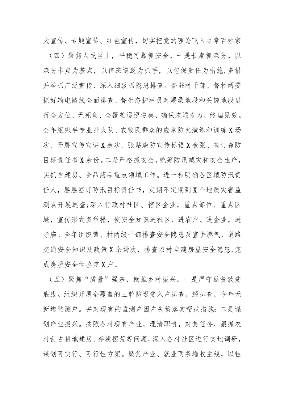 本年度在X乡镇党委书记年度各项工作述职报告.docx_第3页