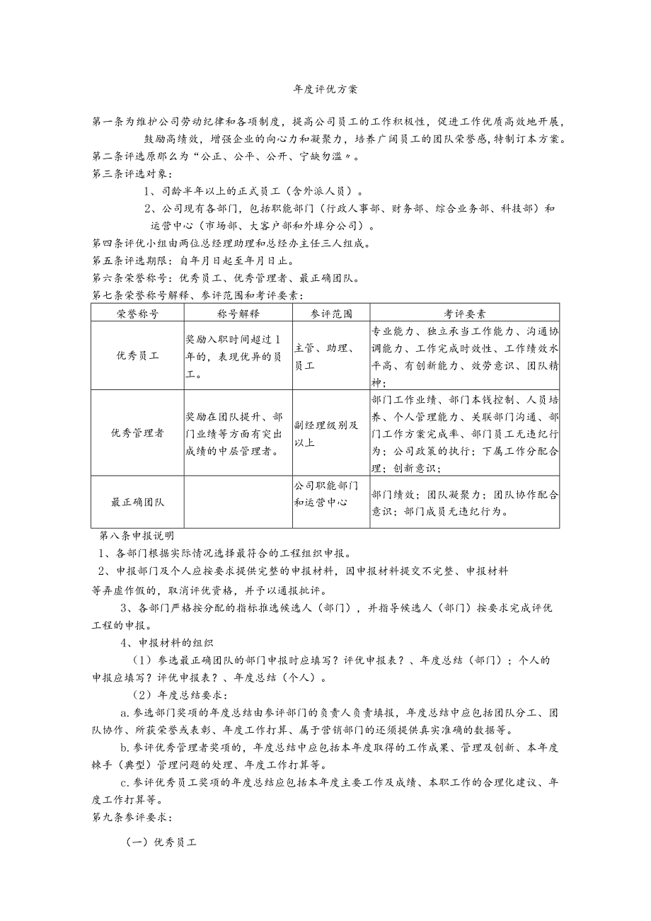 年度评优办法.docx_第1页