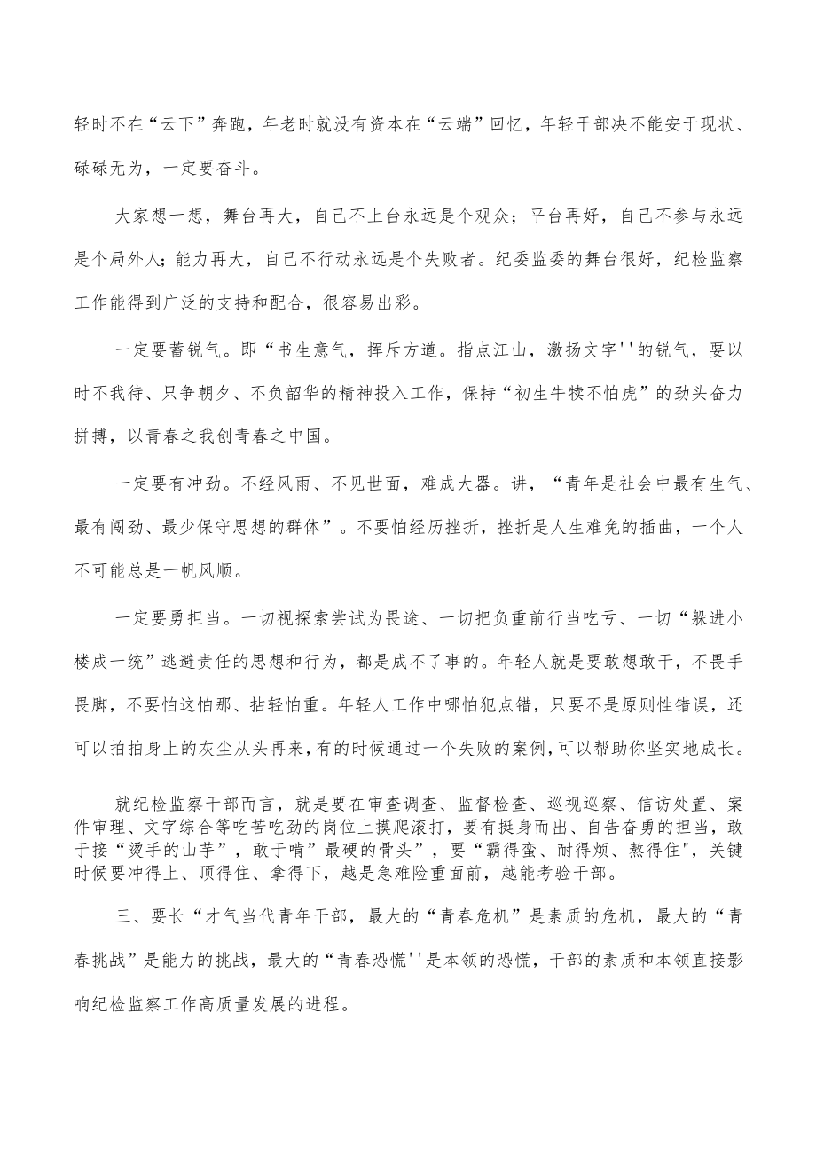 纪委监委青年座谈会讲稿.docx_第3页