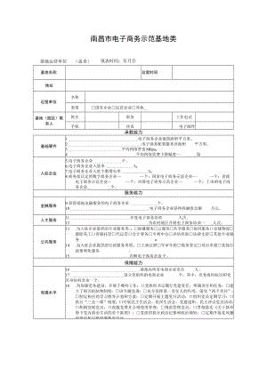 南昌市电子商务示范基地类.docx