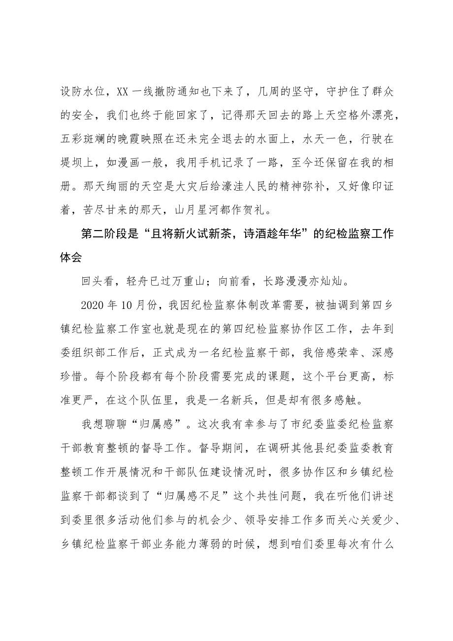 202X年纪检监察干部座谈会发言材料两篇.docx_第3页