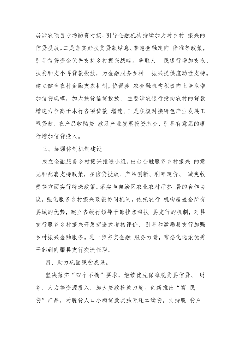 某县金融支持乡村振兴若干措施.docx_第2页