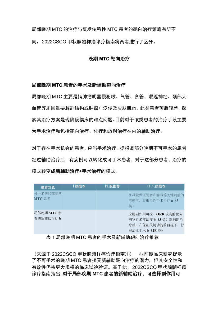 2022CSCO甲状腺髓样癌诊疗指南：甲状腺髓样癌的治疗（全文）.docx_第2页