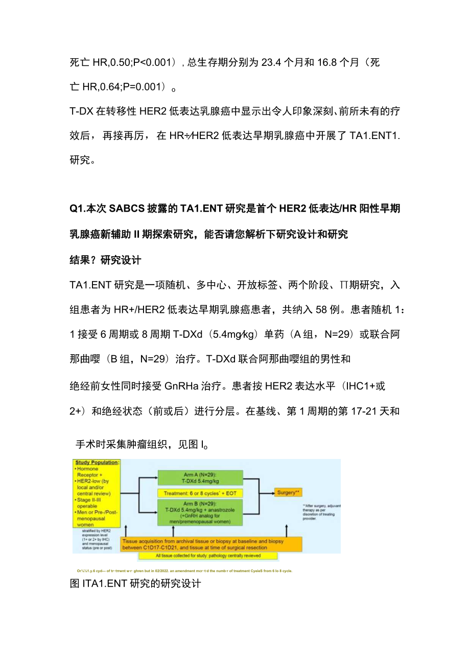 2022首个HER2低表达HR阳性早期乳腺癌新辅助II期探索研究-TALENT研究（全文）.docx_第3页