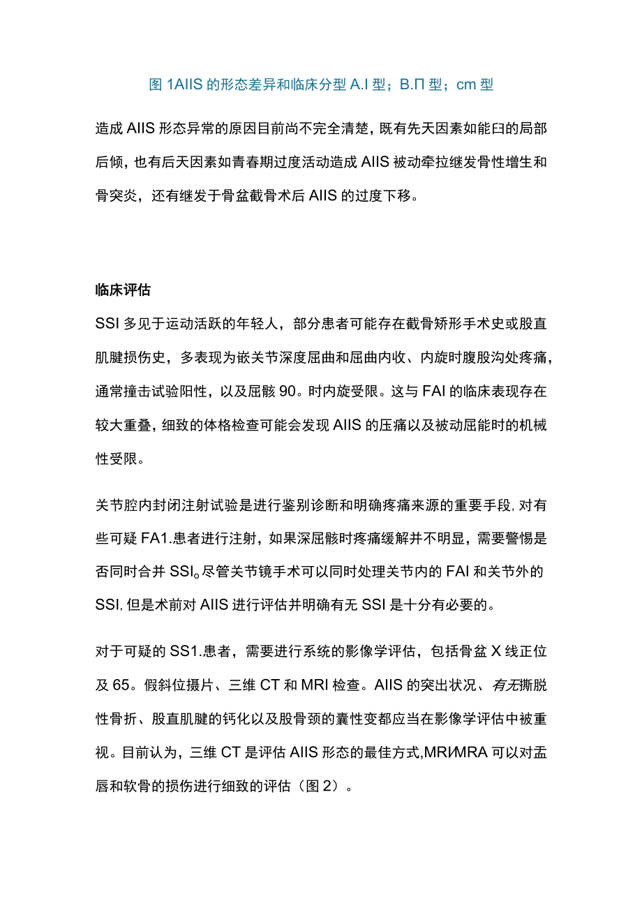 2023髂前下棘撞击征的诊断与治疗（全文）.docx_第2页