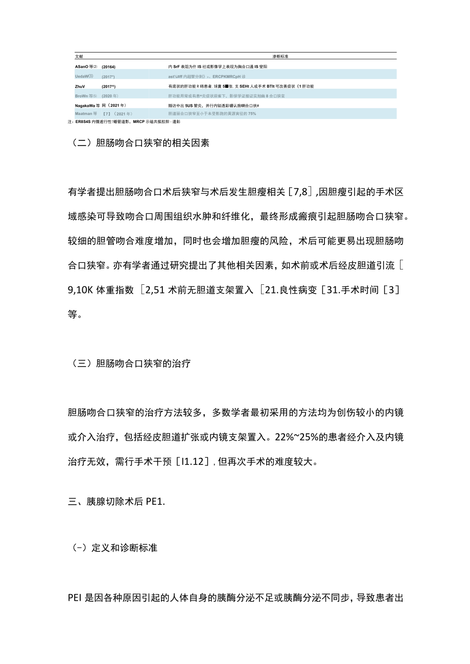 2022胰腺切除术后远期并发症的诊治（全文）.docx_第3页