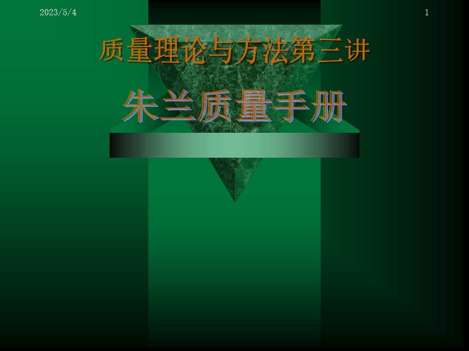 朱兰质量手册.ppt_第1页