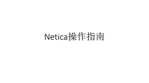 netica操作指南.pptx