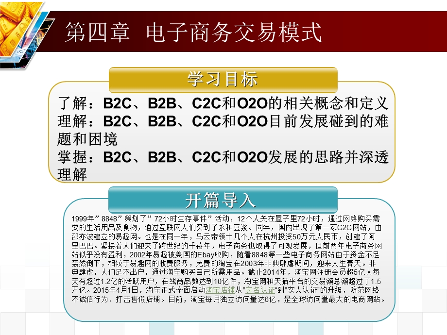 电子商务概论第四章电子商务交易模式.pptx_第2页