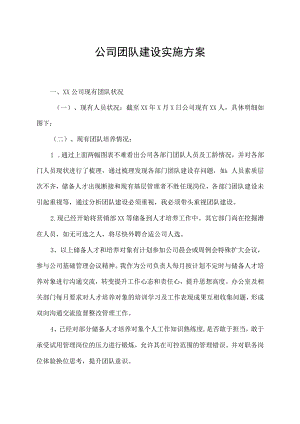 公司团队建设实施方案.docx