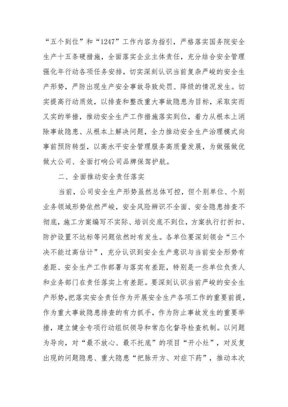 公司（企业）重大事故隐患专项排查整治2023行动工作方案.docx_第2页