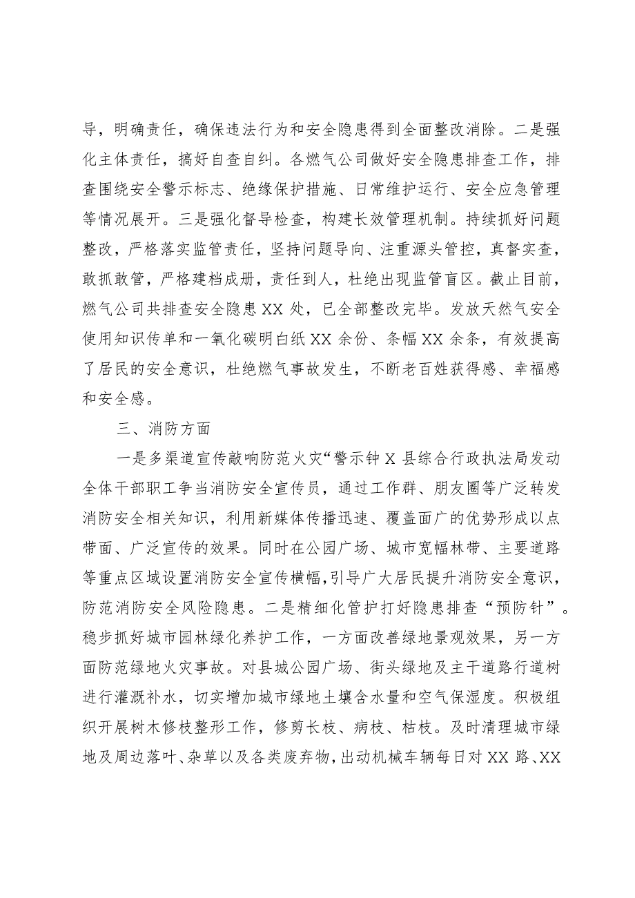 x县综合行政执法局自建房安全专项整治行动开展情况汇报.docx_第2页