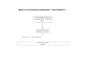 鲤城区文化体育和旅游局行政强制流程图申请法院强制执行.docx