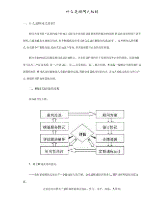 某企业顾问式培训(doc 8页).docx