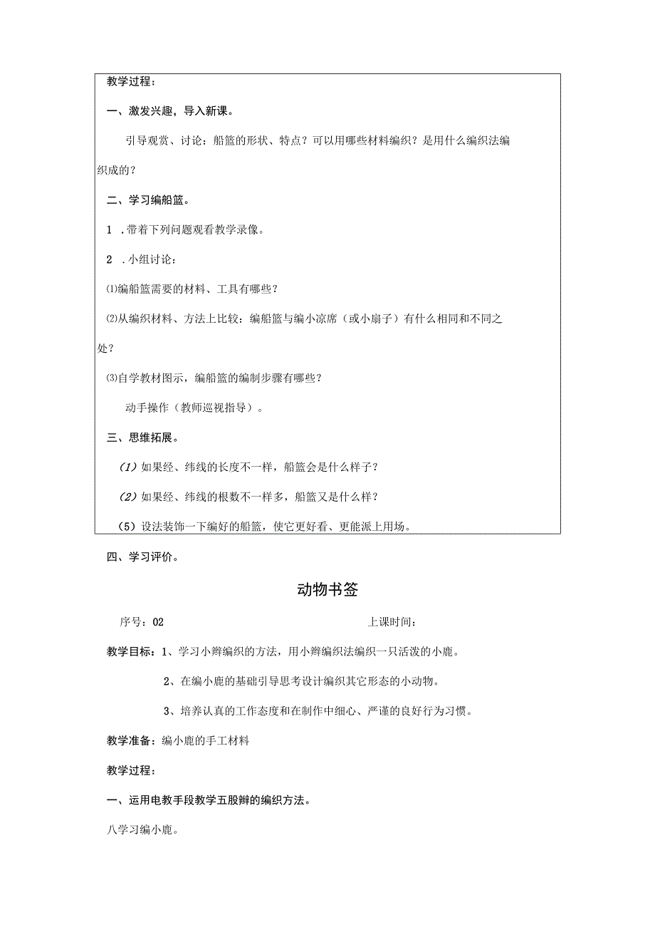 （苏科）苏教版五年级《劳动与技术》下册全册教案+教学计划.docx_第3页