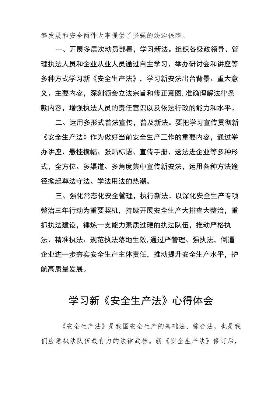 电力人员学习新《安全生产法》心得感悟十篇.docx_第2页