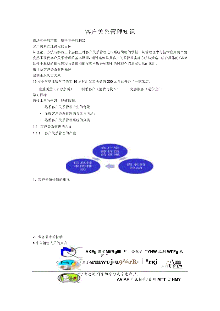 客户关系管理知识.docx_第1页