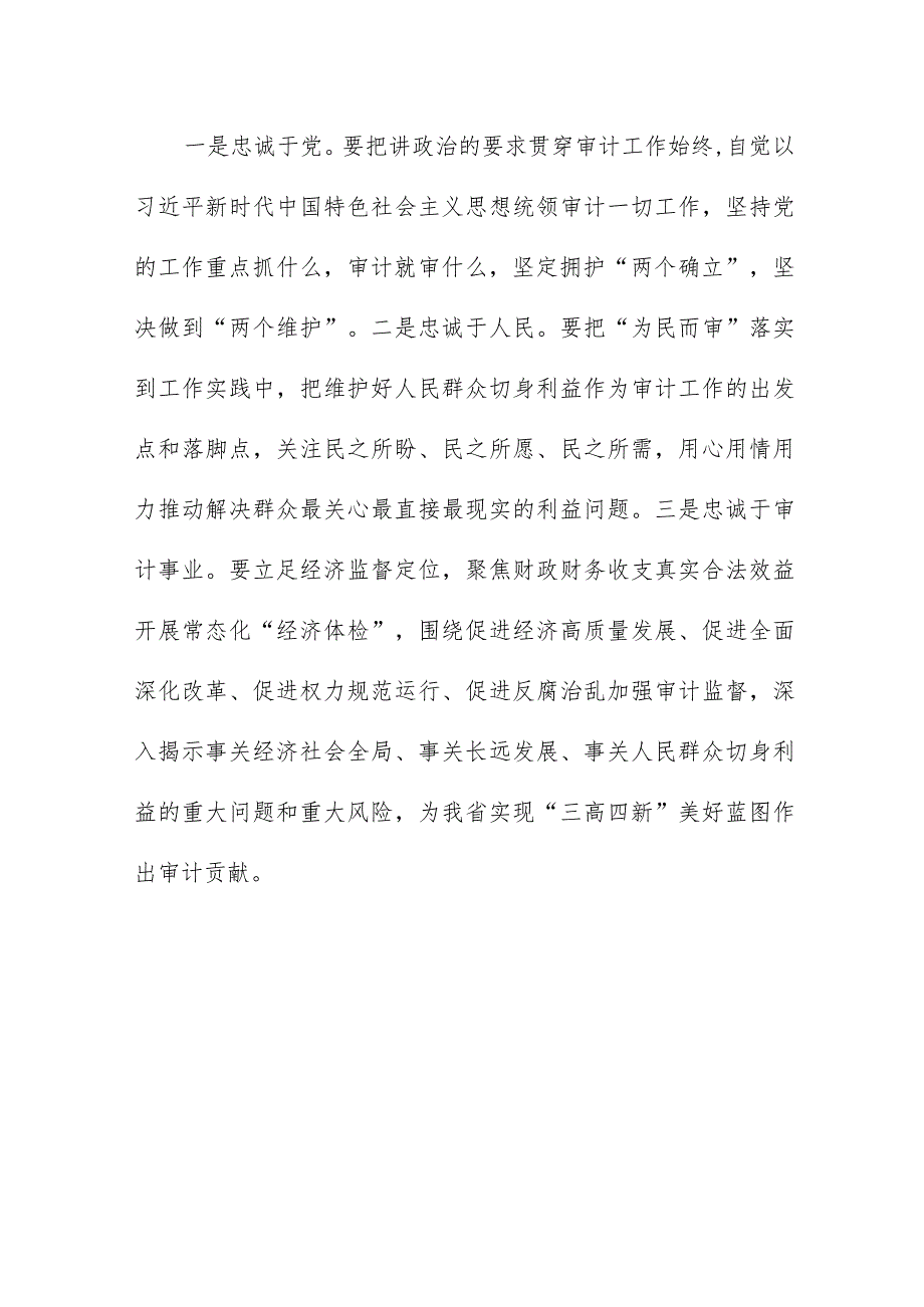 审计干部2023年主题教育读书班专题研讨交流发言心得体会.docx_第3页